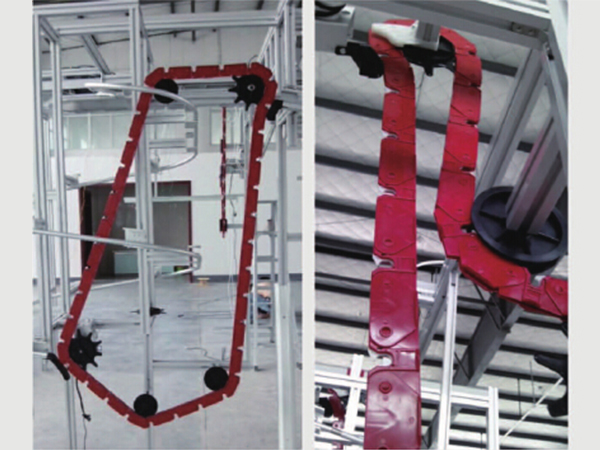 链式智能服装吊篮系统